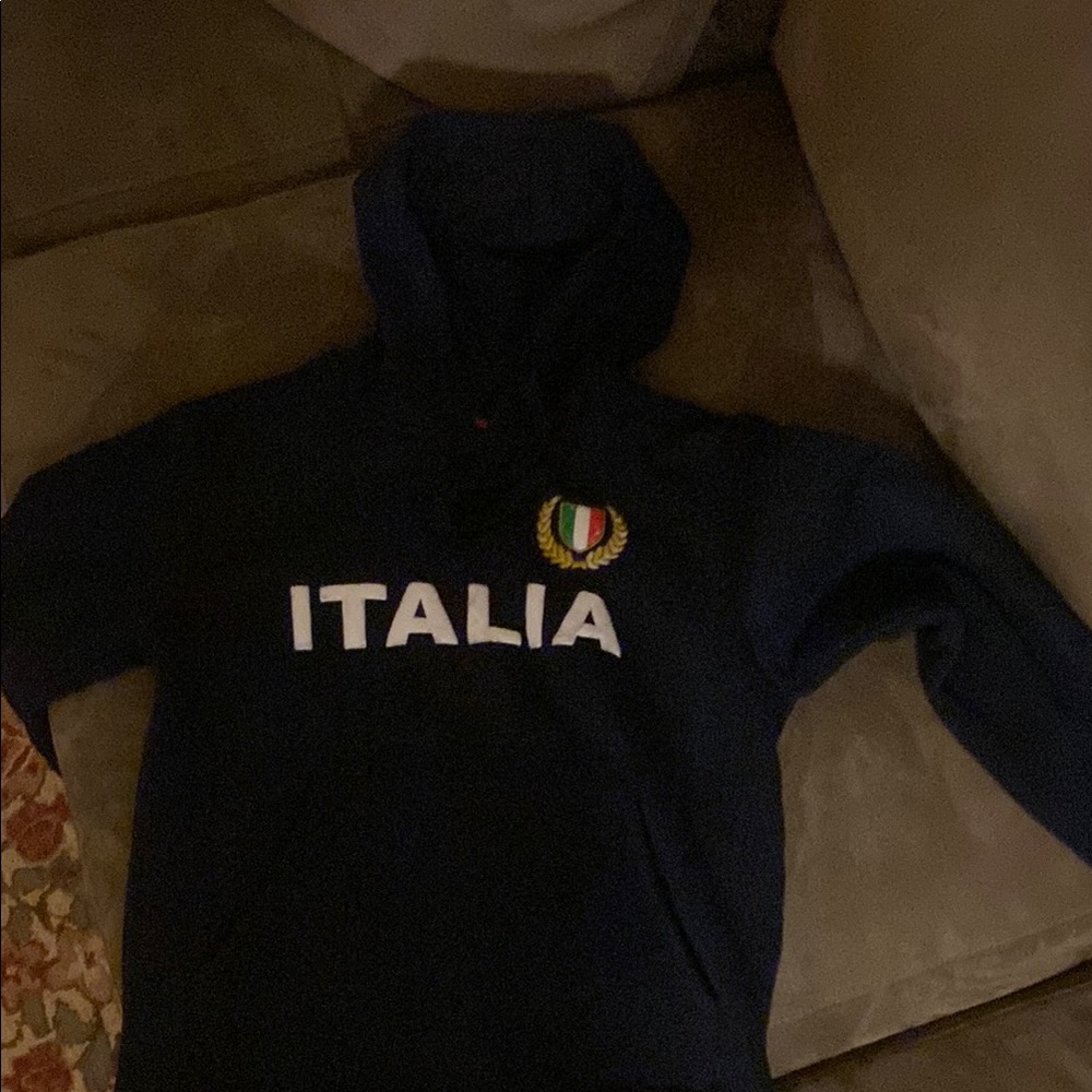 h.i.p. Italia Dark Blue Hoodie